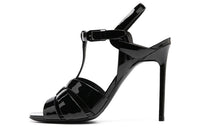 SAINT LAURENT Tribute High Heels Women's High-Top Black