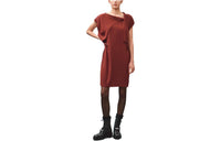 HERMES Short-Sleeved Dresses Women's Brown