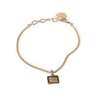 MIU MIU Metal Bracelets Women's Gold