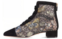 DIOR Naughtily-D Ankle Boots 3cm Women's Black