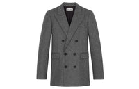SAINT LAURENT Business Suits Women's Gray