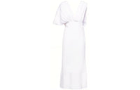 MIU MIU Short-Sleeved Dresses Women's White