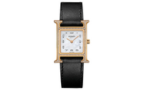 HERMES Heure H Wrist Watch Quartz Movement White Dial Women's