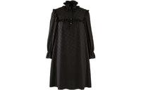 CELINE SS23 Long Sleeved Dress Women's Black