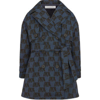 DIOR Coats Dior Fw22 'Alps' Capsule Collection Marine Blue Kids'