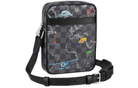 LOUIS VUITTON Canvas Messenger Bag Shoulder Bag Crossbody Bag Small Size Men's Black