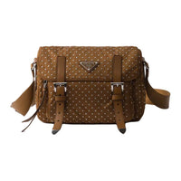 PRADA Re Nylon Shoulder Bag Regular Women's Brown