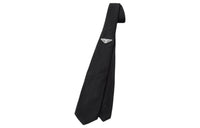 PRADA Silk Ties Men's Smoke Gray