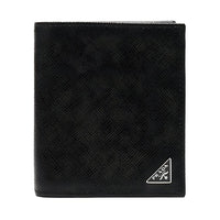 PRADA Leather Wallet Men's Black