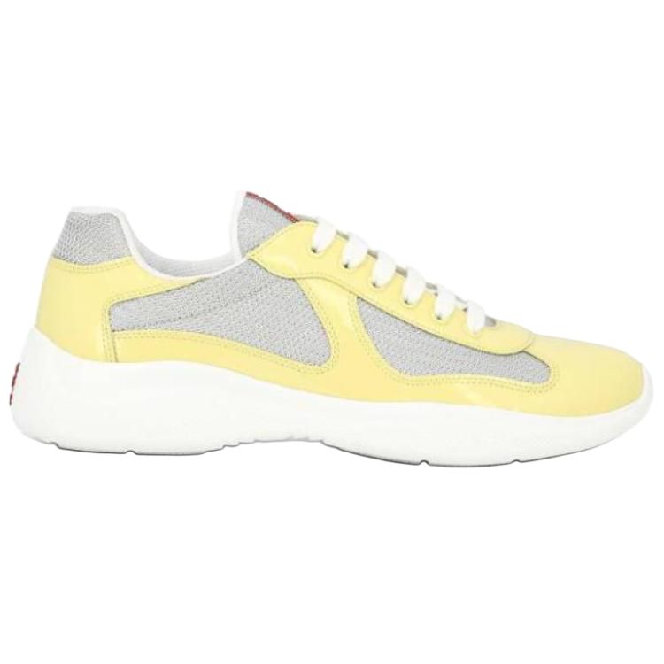 PRADA America's Cup Casual Shoes Men's Yellow