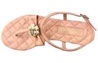 CHANEL One Strap Sandals Women's Pink