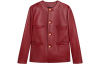 CELINE SS22 Jackets Coats Women's Burgundy