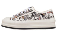 DIOR Walk'n'Dior Low Top Skateboard Shoes Women's White