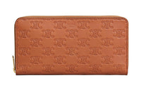 CELINE Clutch Coin Purse Card Holder Wallet Women's Brown