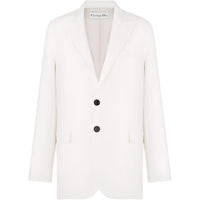 DIOR Blazer Business Suits Coats Women's Beige