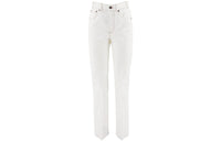 Loro Piana Knitted Sweatpants Women's White