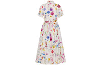 DIOR Short-Sleeved Dresses Women's White