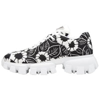PRADA Casual Shoes Women's Low-Top Black/White