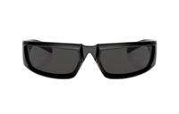 PRADA Square Sunglasses Women's Black