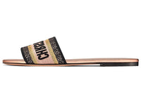 DIOR Dway Slide Slippers Women's Rose Gold