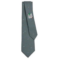 HERMES Silk Silk Ties Men's Anthracite