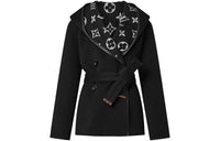 LOUIS VUITTON Coats Women's Black
