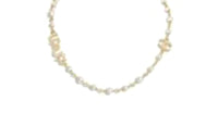 CHANEL Pearl Necklaces Women's Gold
