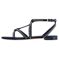 LOUIS VUITTON Strap Sandals Women's Dark Blue