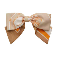 HERMES Hair Clips Women's Gold Beige