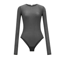 SAINT LAURENT FW24 Bodysuits Women's Gray