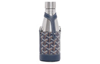 GOYARD YONNE Canvas With Leather Shoulder Bag Crossbody Bag Small Size Unisex Dark Blue