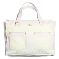 CHANEL Denim Handbag Women's Multicolor