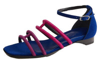 HERMES Strap Sandals Women's Blue