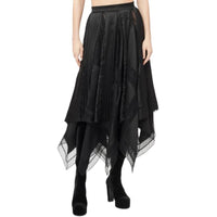 CHANEL Casual Long Skirts Women's Black