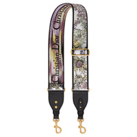 DIOR Cotton Bag Strap Women's Multicolor