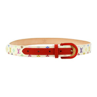 LOUIS VUITTON X Takashi Murakami 2012 Monogram-print Belt