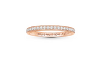 LOUIS VUITTON 18K Rose Gold Diamonds Rings Women's Gold