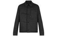LOUIS VUITTON Jacket Men's Black Gray