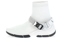 PRADA Women's Logo Sock Knit High 'White'