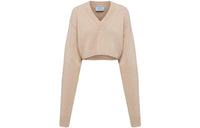 PRADA FW22 Sweater Women's Camel Brown