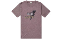 SAINT LAURENT T-Shirts Men Fuchsia