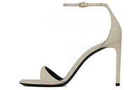 SAINT LAURENT Bea Strap Sandals Women's Beige