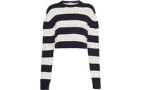 MIU MIU SS22 Sweater Women's Navy Blue