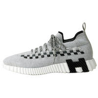 HERMES Fle Low-Top Casual Shoes Men's Gray