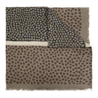 SAINT LAURENT All-Over Patterned Scarf