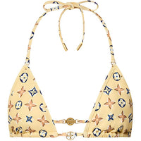 LOUIS VUITTON Monogram Kaleidoscope Bikini Top