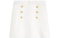 CELINE SS23 Casual Short Skirts Women's White