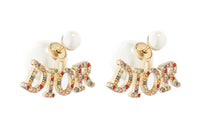 DIOR Earrings Women's Multicolor