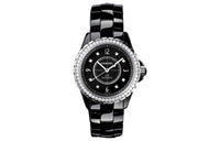 CHANEL Wrist Watch Automatic Mechanical Movement Ceramic Strap Black Dial Women's Watch H3109 Black