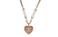CHANEL Metal Necklaces Women's Gold